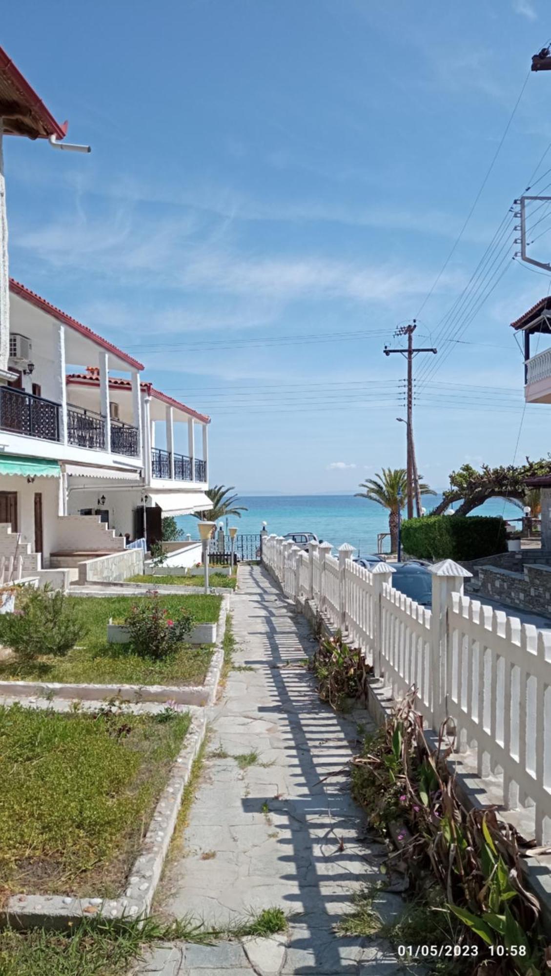 Hippocampus Beach House Polychrono Exterior foto